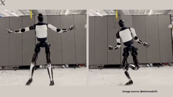 Last month, Elon Musk revealed during an earnings call that China’s export restrictions on rare earth magnets had impacted the development of the robot (Image source: @elonmusk/X)