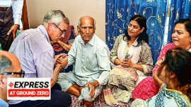 rajouri, jammu and kashmir, jk official, raj kumar thapa, pakistan firing, india pakistan conflict, indian express