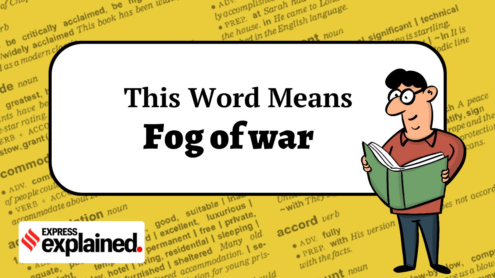 Fog of war meaning, explained