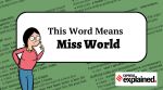 MIss world explained