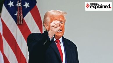 Donald Trump, Donald Trump Golden Dome, Trump Golden Dome, Golden Dome, air defence system, us air defence system, American air defence system, Indian express explained, explained news, current affairs