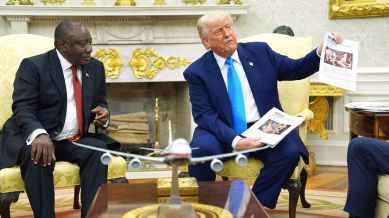 Trump Ramaphosa africa