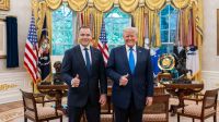 Trump and Nawrocki. Trump and Nawrocki.