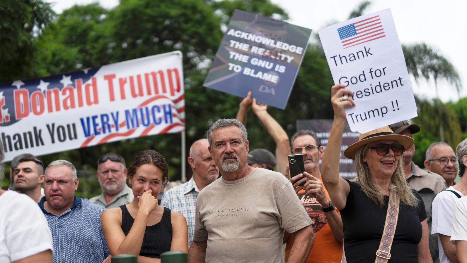 First White South Africans arrive in US as Trump claims they face ...