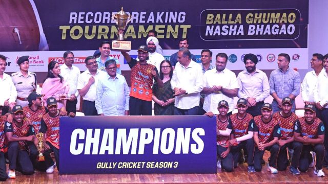 Gully cricket tournament, UTCA cricket tournament, Punjab governor, Chandigarh