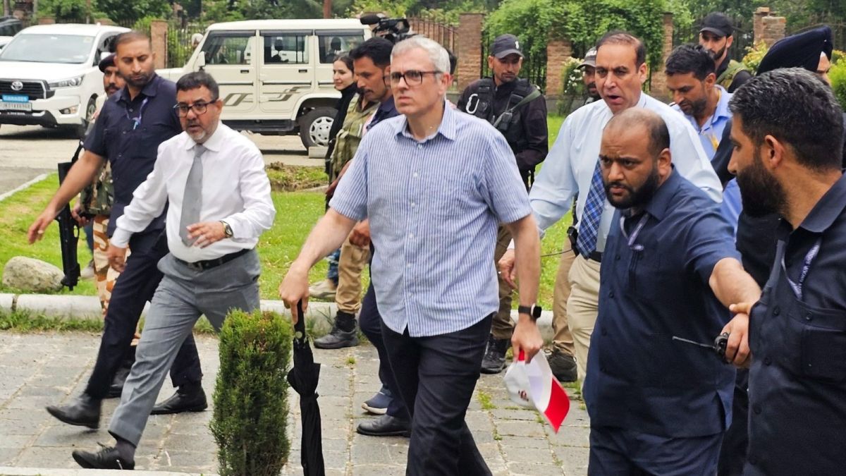 Anantnag: J&K Chief Minister Omar Abdullah to hold a special Cabinet meeting, at Pahalgam in Anantnag district, J&K, Tuesday, May 27, 2025. (PTI Photo)