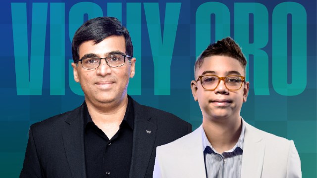 The battle will see a clash of generations — Viswanathan Anand is 55 years old, while his opponent Faustino Oro is yet to turn a teenager. (Photo courtesy: Fondazione Versiliana)