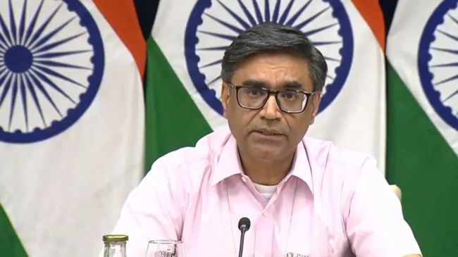 Vikram Misri, mea briefing, mea briefing on pakistan, DRONE sightings, Pakistan DRONE sightings, OPERATION SINDOOR, Pakistan drone strike, drone strike, Pakistan drone strike reponse, drone strike reponse, Army strikes, Army strikes in Pakistan, Army strikes Pakistan terror sites, Indian army, Army strikes PoK, Pakistan-occupied Kashmir, Pahalgam attack, Pahalgam terror attack, Pahalgam terrorist attack, Pahalgam terrorists, Indian army, india pakistan ties, india pakistan tensions, article 370, Indian army, Abrogation of Article 370, terrorism, terrorist attack, Kashmir attack, Jammu and Kashmir terrorist attack, Jammu and Kashmir, cross-border infiltration, border security, border infiltration, Pahalgam attack, Pahalgam terror attack, Pahalgam terrorist attack, Pahalgam terrorists, Indian army, india pakistan ties, india pakistan tensions, article 370, Indian army, Abrogation of Article 370, terrorism, terrorist attack, Kashmir attack, Jammu and Kashmir terrorist attack, Jammu and Kashmir, cross-border infiltration, border security, border infiltration, Indian express news, current affairs