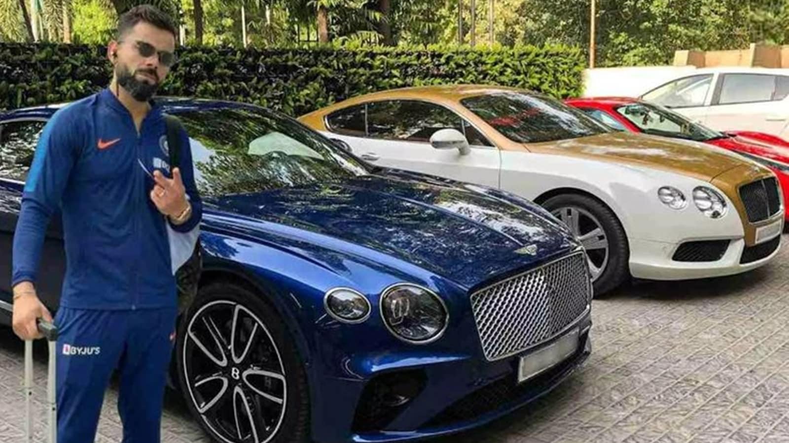 Virat Kohli has a Bentley