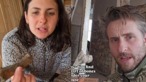 Victorian house British couple