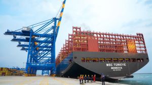 Built at a cost of around Rs 8,900 crore under public-private partnership (PPP) mode, the transshipment port is operated by the Adani Group, with the Kerala government holding the majority stake.