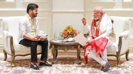 Niti Aayog meet, Revanth Reddy