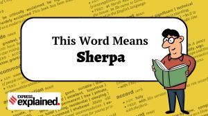 This Word Means: Sherpa