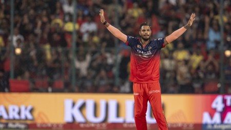 RCB's Yash in action against CSK during IPL 2025. (Sportzpics for IPL)