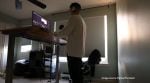 By the third day, Ball reported increasing soreness in his legs and feet, and his posture had started to deteriorate (Image source: Pigmie/YouTube)