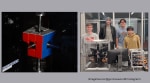 Four students from Purdue University created the fastest-solving Rubik’s Cube robot. (Image source: @guinnessworldrecord/Instagram)