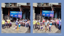 A 2-year-old goes viral for his adorable batting skills