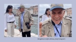 Steve McCurry has a dance cameo in a girl's Instagram reel. (Image Source: @mukhlisaa_italy/ Instagram)