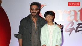 Ajay Devgn with his son Yug.