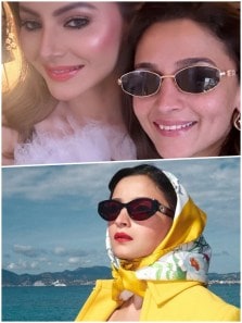 Alia Bhatt’s selfie with ‘Cannes Crushers’ Urvashi Rautela to her tres chic looks