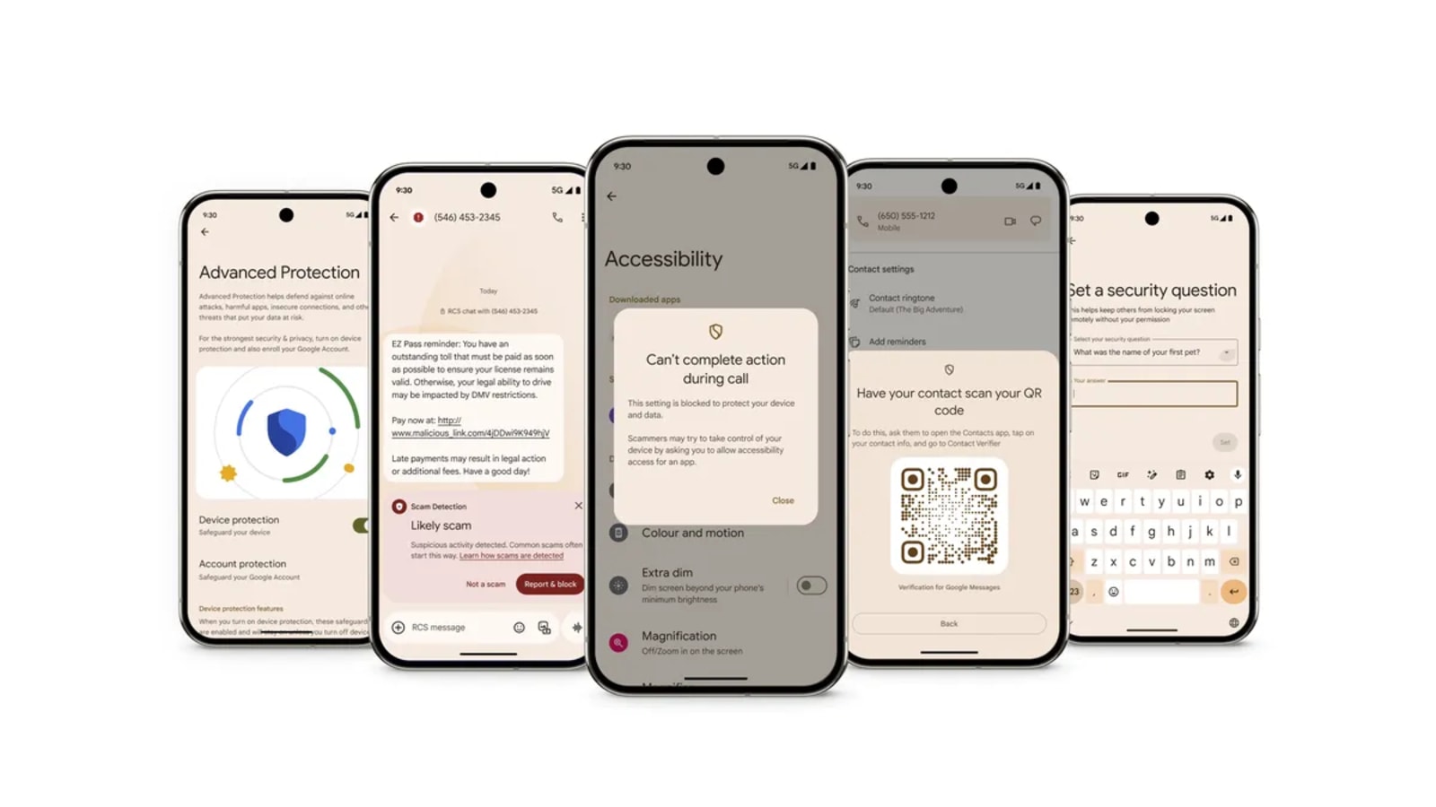 Android 16 security features.