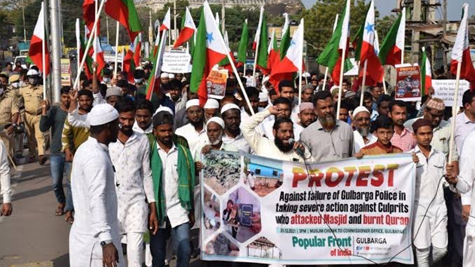 Protests after burnt holy book pages found in Karnataka’s Belagavi, probe launched | Bangalore News