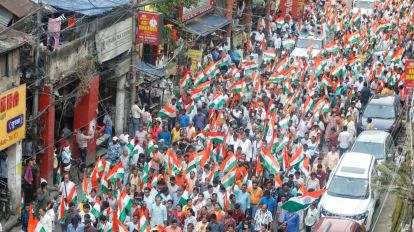 TMC's march 'for jawans', BJP's rally for 'success of Operation Sindoor':  Bengal's political battleground heats up after short break | Kolkata News -  The Indian Express