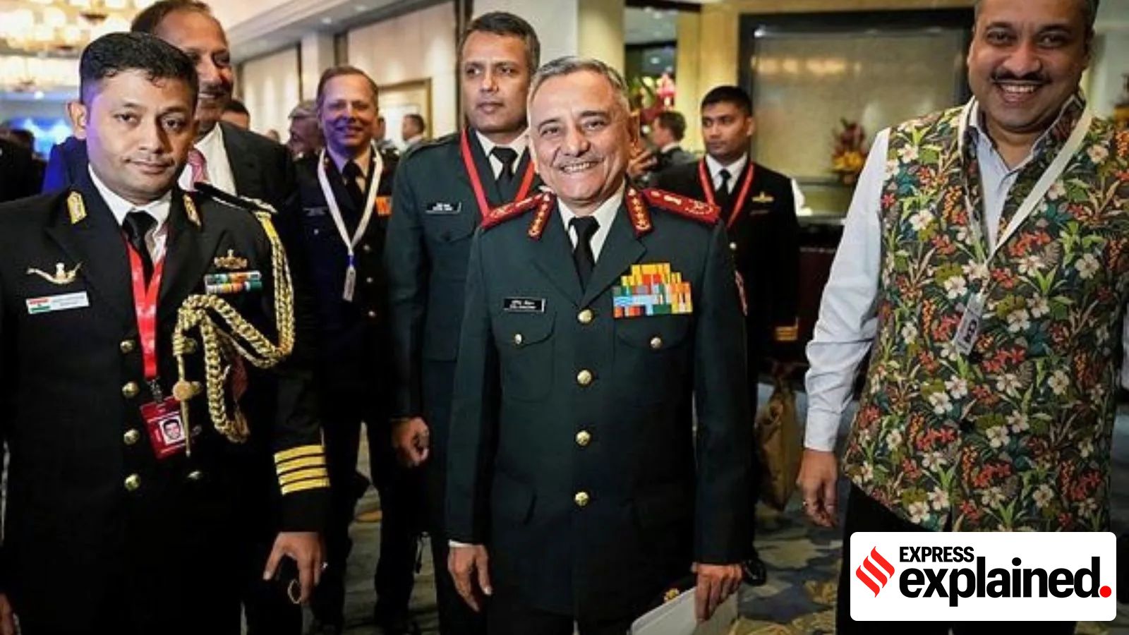 CDS, Chief of Defence Staff General, Anil Chauhan, Reuters, Bloomberg, Shangri-La Dialogue, Singapore, OPERATION SINDOOR, Pahalgam terrorist attack, Pahalgam terrorists, Indian army, india Pakistan ceasefire, Pakistan drone strike, drone strike, Pakistan drone strike reponse, drone strike reponse, Army strikes, Army strikes in Pakistan, Army strikes Pakistan terror sites, Indian army, Army strikes PoK, Pakistan-occupied Kashmir, Pahalgam attack, Pahalgam terror attack, india pakistan ties, india pakistan tensions, article 370, Indian army, Abrogation of Article 370, terrorism, terrorist attack, Kashmir attack, Jammu and Kashmir terrorist attack, Jammu and Kashmir, cross-border infiltration, border security, border infiltration, Pahalgam attack, Pahalgam terror attack, Pahalgam terrorist attack, Pahalgam terrorists, Indian army, india pakistan ties, india pakistan tensions, article 370, Indian army, Abrogation of Article 370, terrorism, terrorist attack, Kashmir attack, Jammu and Kashmir terrorist attack, Jammu and Kashmir, cross-border infiltration, border security, border infiltration, Indian express news, current affairs