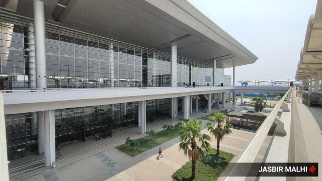 chandigarh airport, flights suspended, indian express