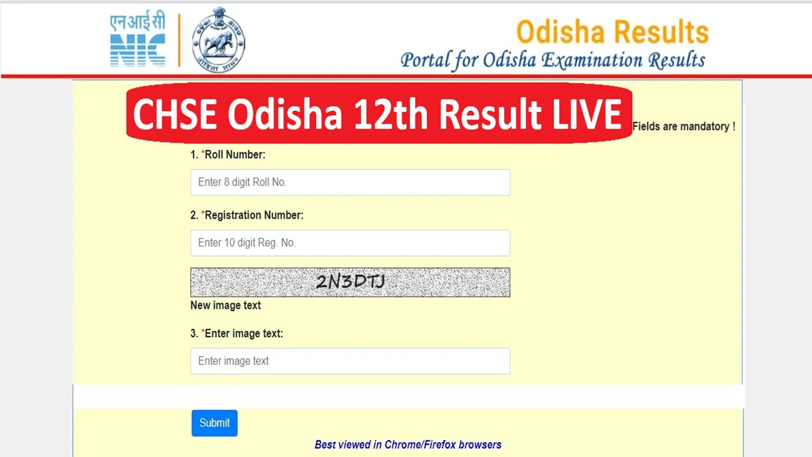 Chseodisha.nic.in, CHSE Odisha 12th (+2) Result 2025 Direct Link at www.orissaresults.nic.in, results.odisha.gov.in LIVE: Odisha Board HSC Arts, Science, Commerce Result Roll Number Wise Marksheet Link at www.chseodisha.nic.in, orissaresults-nic-in