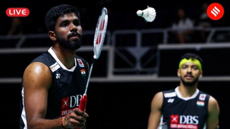 Satwik-Chirag Live, Singapore Open 2025: Catch the Indian pair in action in the quarterfinals on Friday.