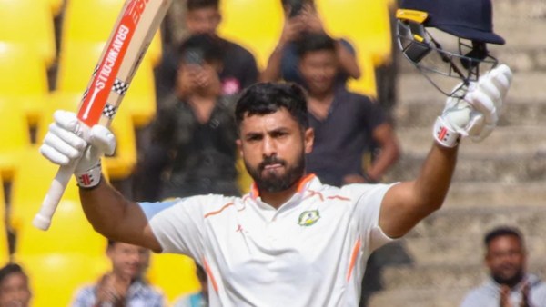Nair had a stupendous Ranji Trophy knockouts - 423 runs including a century in the final against Kerala in March this year.