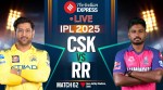 IPL 2025, CSK vs RR Live Cricket Score: Chennai Super Kings take on Rajasthan Royals.