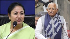 delhi cm meets khattar