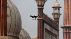 delhi drones Delhi police