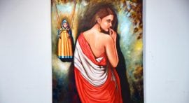 AI draped Sari, AI Sari