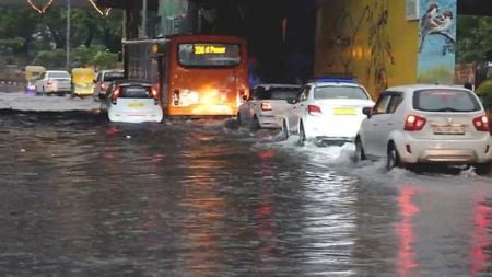 delhi wind speed, winds
