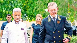 S Jaishankar, Terrorism, Russian Ambassador Denis Alipov, Denis Alipov, Russian Embassy, victory day, Indian express news, current affairs