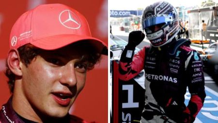 Born in Bologna in August 2006, Antonelli has been part of the Mercedes driver development program since 2019. (Reuters)