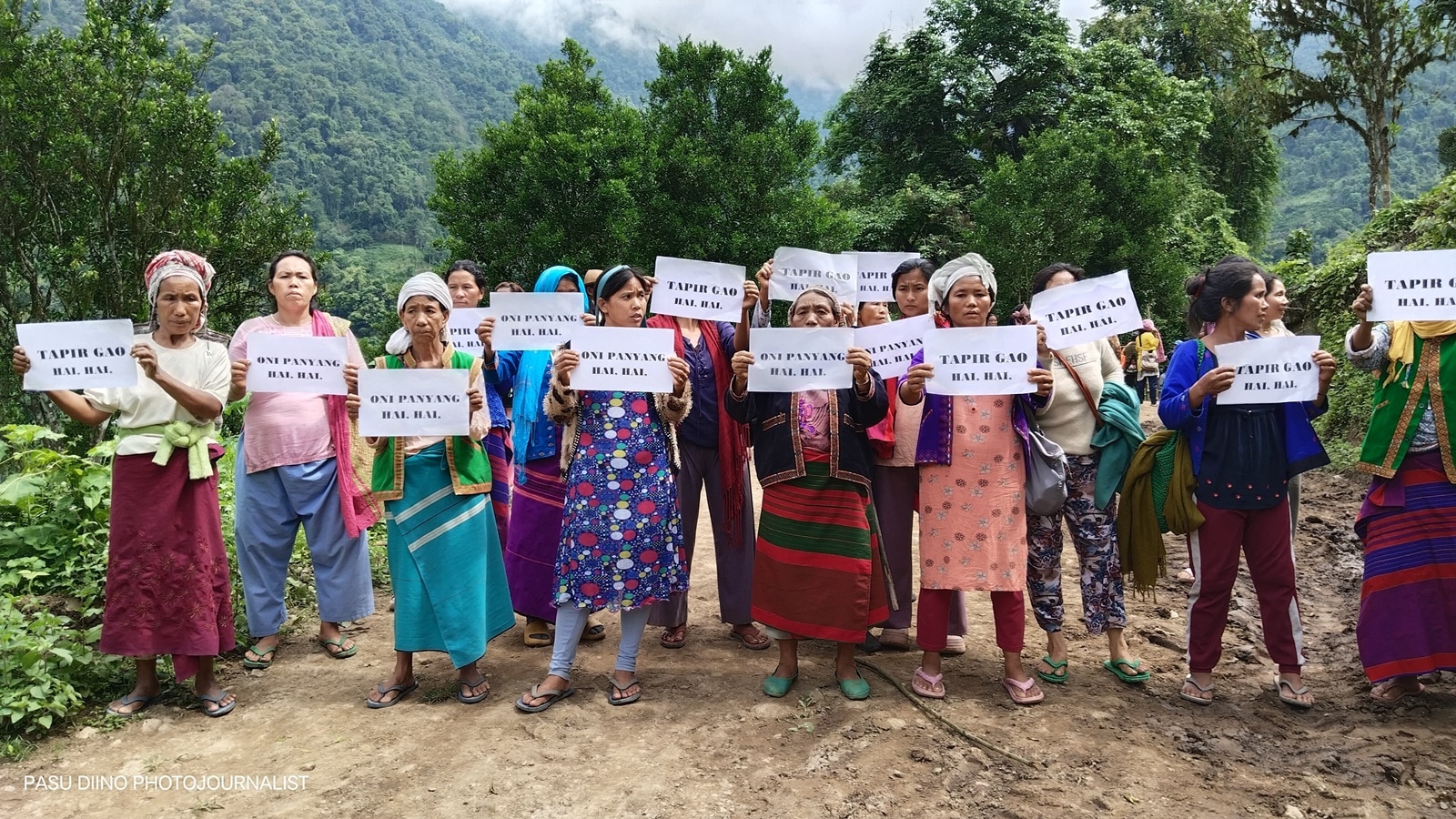Siang district protest, arunachal pradesh, indian express