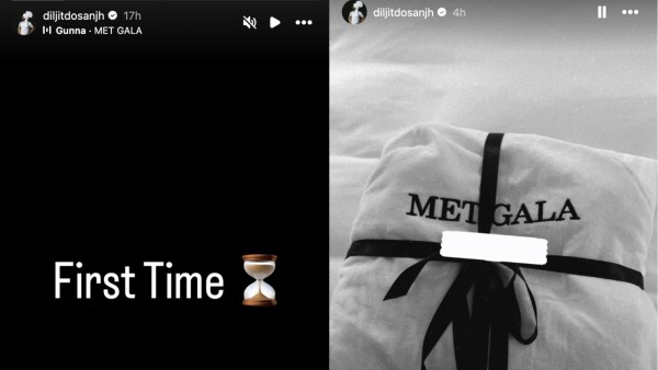 Diljit Dosanjh shared BTS picture from his hotel before making his Met Gala debut