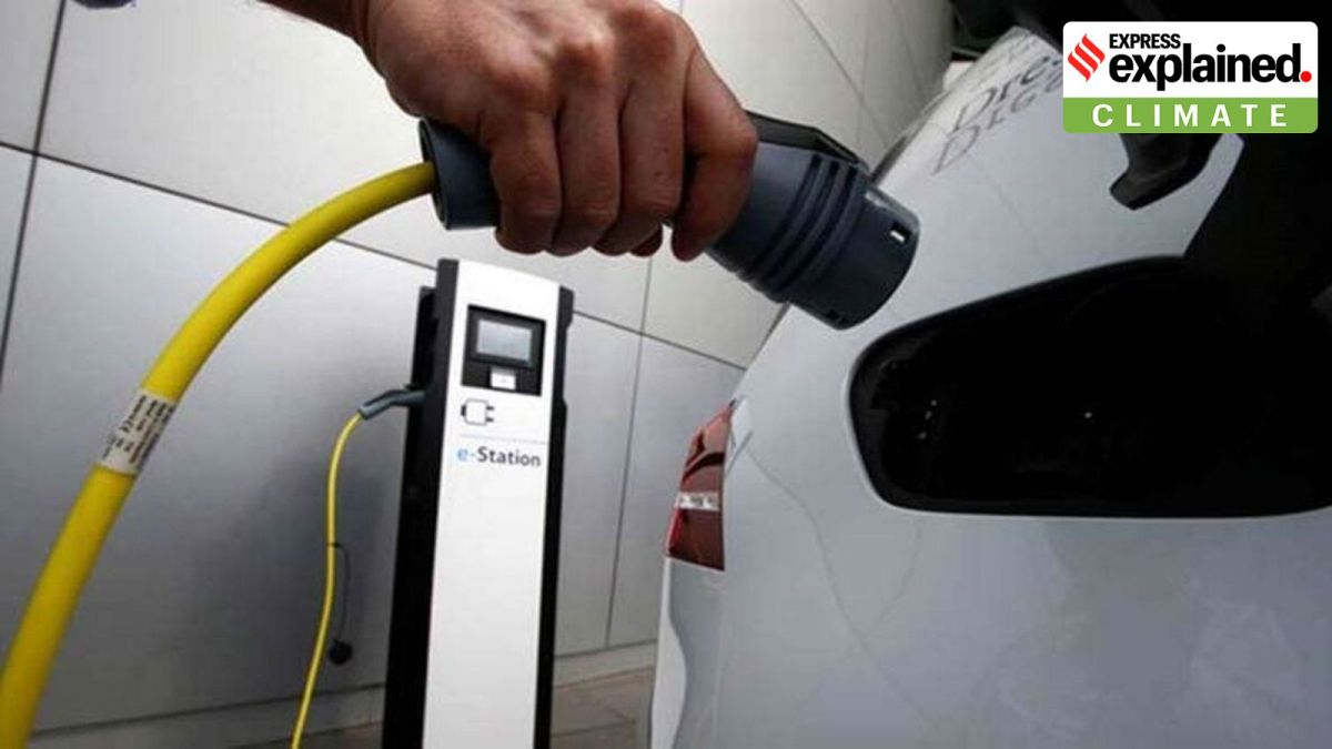 EV climate solution, greenhouse gas emissions, greenhouse gases, electric vehicles, pollution problem, Royal Society of Chemistry, Indian express explained, explained news, current affairs