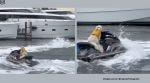 A video of a golden retriever riding a jet ski in Florida has caught the Internet’s attention and is winning hearts (Image source: @nypost/Instagram)