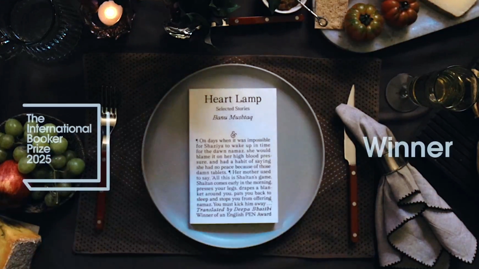 Banu Mushtaq’s ‘Heart Lamp’ bags this year’s International Booker prize in London | Books and Literature News Banu Mushtaq’s ‘Heart Lamp’ bags this year’s International Booker prize in London | Books and Literature News