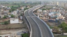 Meghalaya-Assam corridor, NH-6 highway project, Hybrid Annuity Mode, Northeast connectivity, Nitin Gadkari, strategic infrastructure, 4-lane expressway, Barak Valley, Indian express