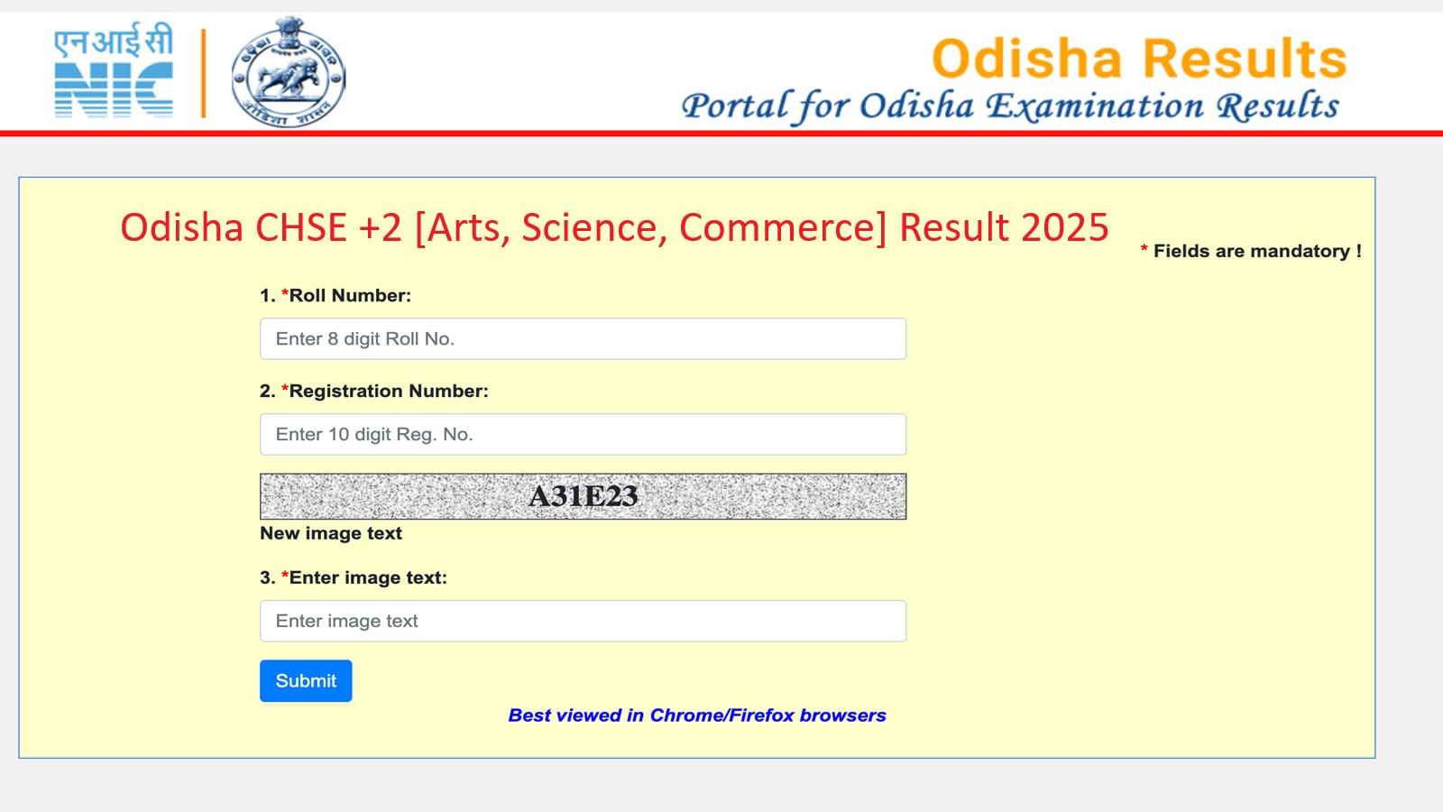 Chseodisha.nic.in, CHSE Odisha +2 Result 2025: How to check Class 12th result stream-wise