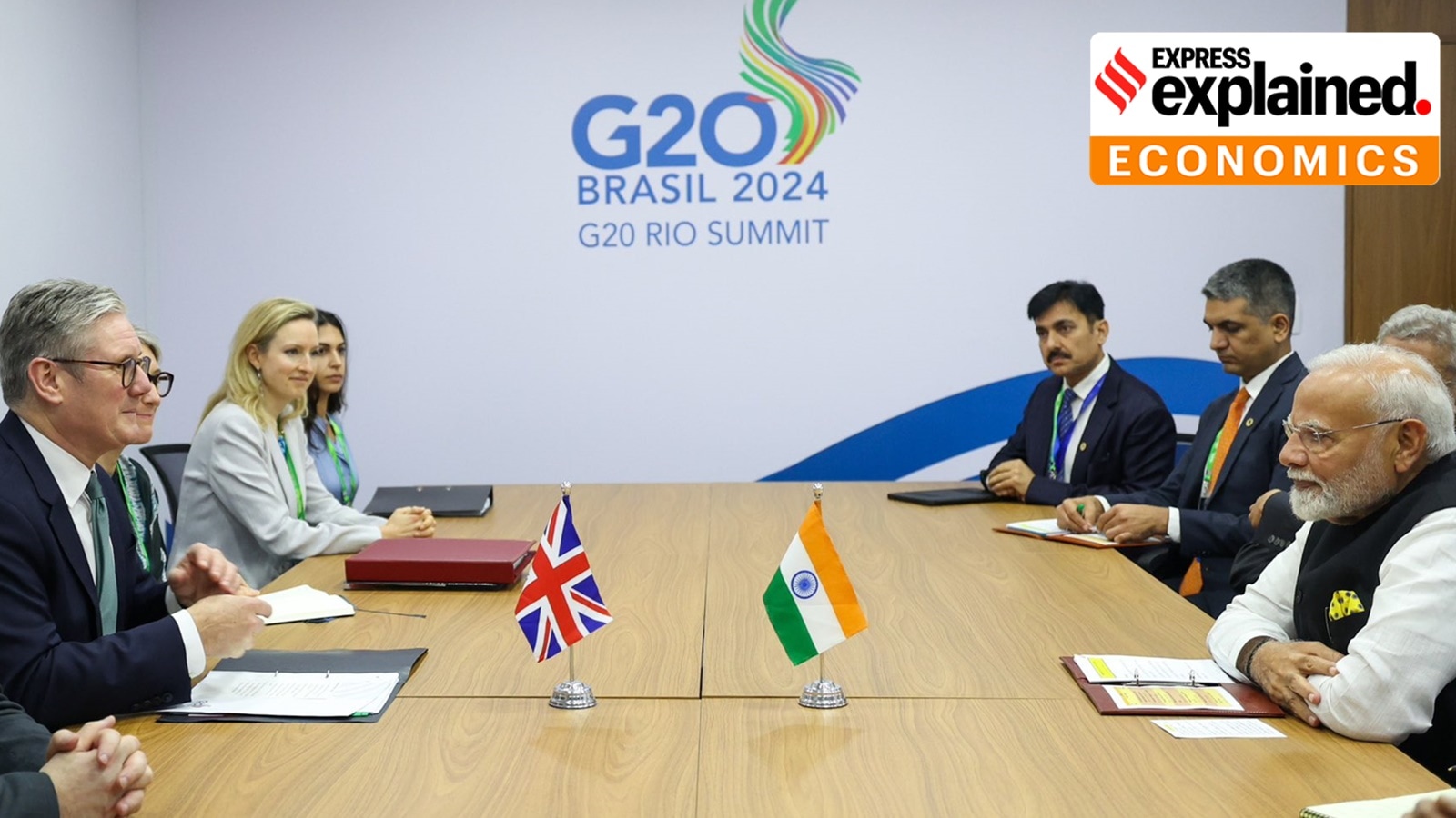 Prime Minister Narendra Modi said he spoke to UK PM Keir Starmer, describing the deal as an “ambitious and mutually beneficial Free Trade Agreement”.