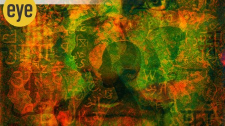 A lyrical and political reflection on identity, belonging, and algorithmic performance in today's world—through Ghalib's sher and the modern scroll.