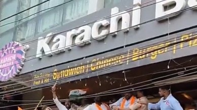 karachi bakery vandalised