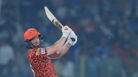 Heinrich Klaasen gave SRH a reason to smile at the end of a dismal season. (Sportzpics)